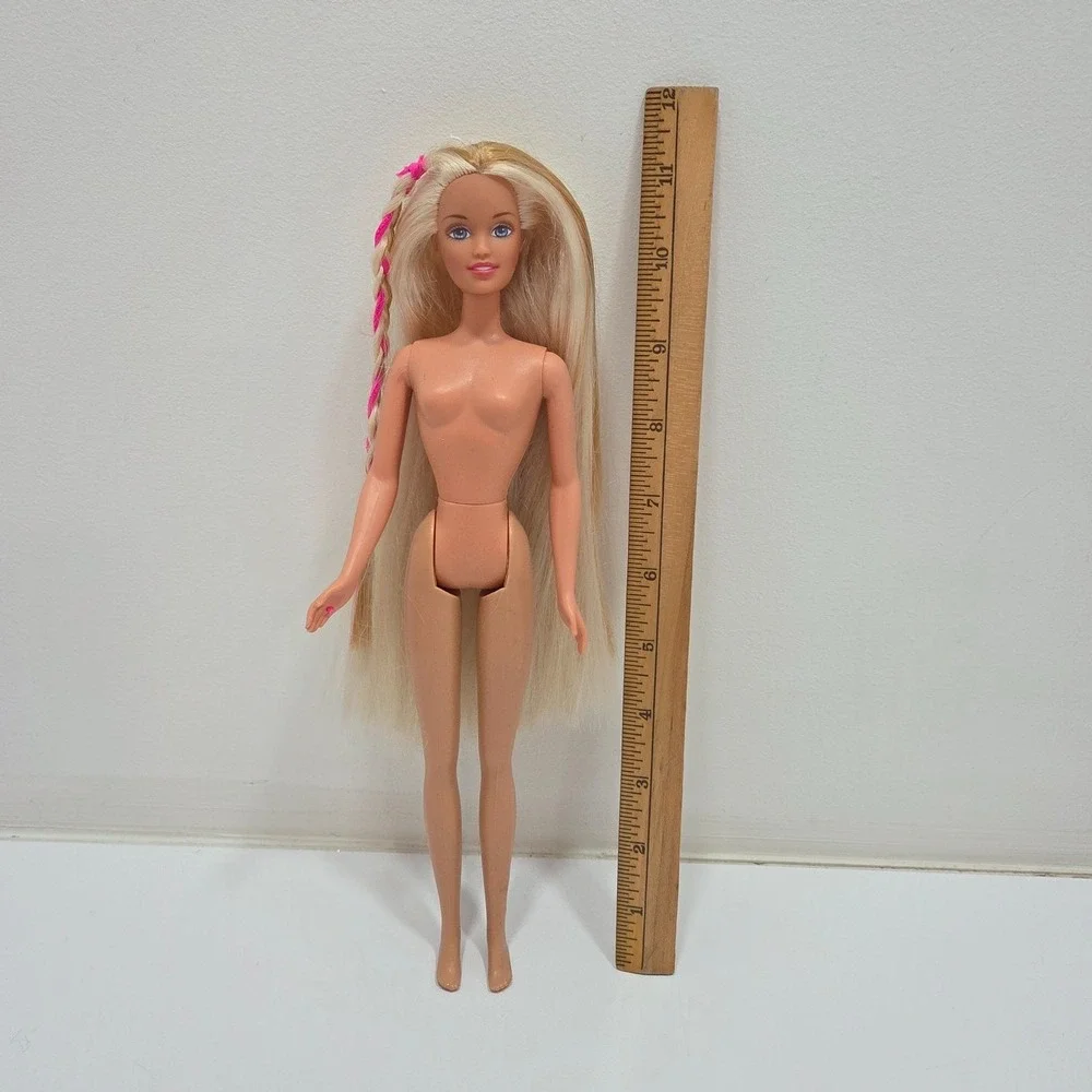 Vintage 1996 Barbie All Grown Up Teen Skipper Nude Doll Only W/ Ring Blonde